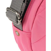 Roka Pink Paddington B Small Recycled Nylon Crossbody Bag