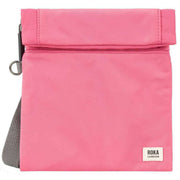 Roka Pink Stratford Small Recycled Nylon Sling Bag