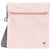 Roka Pink Stratford Small Recycled Nylon Sling Bag