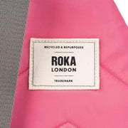Roka Pink Willesden B Large Recycled Nylon Scooter Bag
