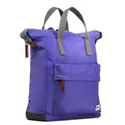 Roka Purple Bantry B Medium Sustainable Nylon Backpack