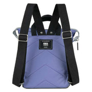 Roka Purple Bantry B Small Black Label Recycled Nylon Backpack
