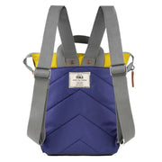 Roka Purple Bantry B Small Creative Waste Colour Block Recycled Nylon Backpack