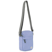 Roka Purple Bond Recycled Canvas Crossbody Bag