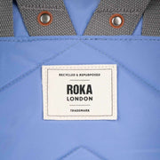 Roka Purple Camden P Medium Recycled Nylon Backpack