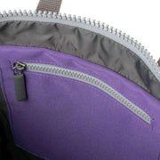 Roka Purple Canfield B Medium Creative Waste Two Tone Recycled Canvas Backpack