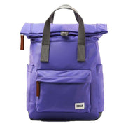 Roka Purple Canfield B Small Sustainable Nylon Backpack