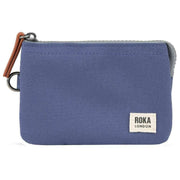 Roka Purple Carnaby Small Recycled Canvas Wallet
