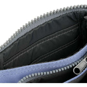 Roka Purple Carnaby Small Recycled Canvas Wallet