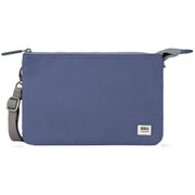 Roka Purple Carnaby XL Recycled Canvas Crossbody Bag