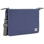 Roka Purple Carnaby XL Recycled Canvas Crossbody Bag