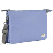 Roka Purple Carnaby XL Recycled Canvas Crossbody Bag