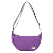 Roka Purple Farringdon Recycled Taslon Slouchy Bag