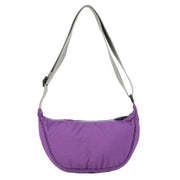 Roka Purple Farringdon Recycled Taslon Slouchy Bag