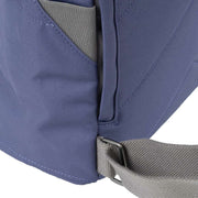 Roka Purple Finchley A Medium Recycled Canvas Backpack