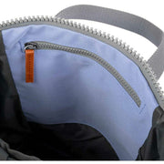 Roka Purple Finchley A Medium Recycled Canvas Backpack