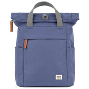 Roka Purple Finchley A Small Recycled Canvas Backpack