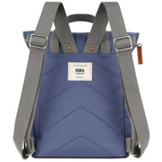 Roka Purple Finchley A Small Recycled Canvas Backpack
