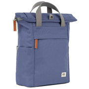 Roka Purple Finchley A Small Recycled Canvas Backpack