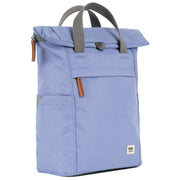 Roka Purple Finchley A Small Recycled Canvas Backpack