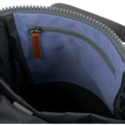 Roka Purple Finchley A Small Recycled Canvas Backpack