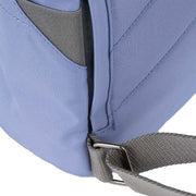 Roka Purple Finchley A Small Recycled Canvas Backpack