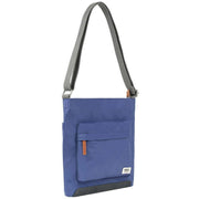 Roka Purple Kennington B Medium Recycled Nylon Crossbody Bag