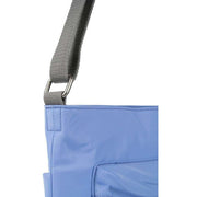 Roka Purple Kennington B Medium Recycled Nylon Crossbody Bag