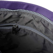 Roka Purple Kennington B Medium Sustainable Nylon Cross Body Bag