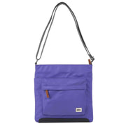 Roka Purple Kennington B Medium Sustainable Nylon Cross Body Bag