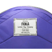 Roka Purple Paddington B Small Sustainable Nylon Crossbody Bag