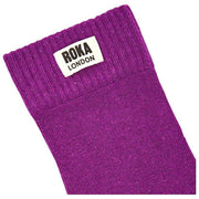 Roka Purple Wimbledon Crew Socks