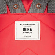 Roka Red Camden P Medium Recycled Nylon Backpack