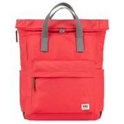 Roka Red Canfield B Medium Recycled Nylon Backpack