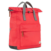 Roka Red Canfield B Medium Recycled Nylon Backpack
