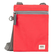 Roka Red Chelsea Recycled Nylon Sling Bag