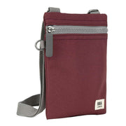 Roka Red Chelsea Sustainable Canvas Pocket Sling Bag