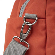 Roka Red Gatwick Small Recycled Canvas Duffle Bag