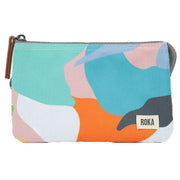 Roka White Carnaby Medium Mellow Camo Sustainable Canvas Wallet