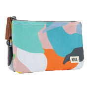 Roka White Carnaby Medium Mellow Camo Sustainable Canvas Wallet