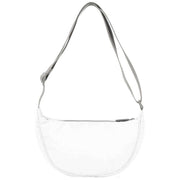 Roka White Farringdon Taslon Slouchy Bag