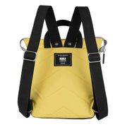 Roka Yellow Bantry B Small Black Label Recycled Nylon Backpack