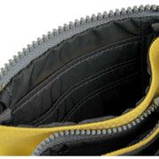 Roka Yellow Carnaby Small Recycled Canvas Wallet