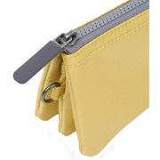 Roka Yellow Carnaby Small Recycled Nylon Ripstop Wallet