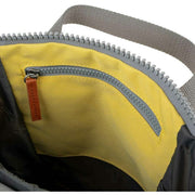 Roka Yellow Finchley A Small Recycled Canvas Backpack