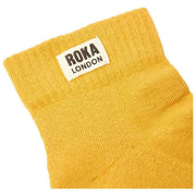 Roka Yellow Wembley Ankle Socks