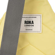 Roka Yellow Willesden B Large Recycled Nylon Scooter Bag