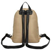 Smith and Canova Beige Nylon Zip Around Backpack