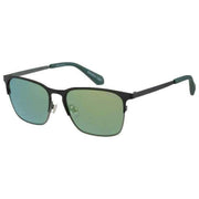 Superdry Black Flat Sheet Metal Square Sunglasses