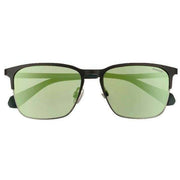 Superdry Black Flat Sheet Metal Square Sunglasses